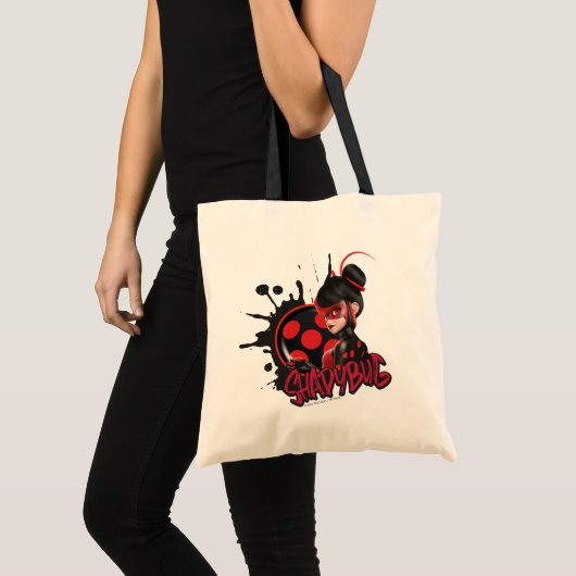 Miraculeuze omgekeerde Shadybug Character Graphic Tote Bag (Voorkant (product))