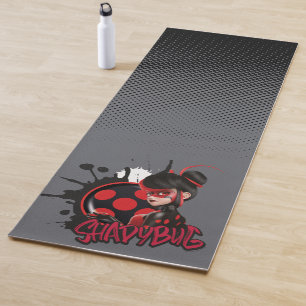 Miraculeuze omgekeerde Shadybug Character Graphic Yogamat