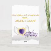 Miraculous doopsel-aanpassen kaart (Achterkant)