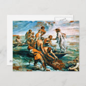 Miraculous Draft of Fishes Briefkaart (Voorkant / Achterkant)