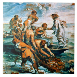 Miraculous Draft of Fishes Tegeltje