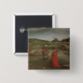 Miraculous Draft of Fishes Vierkante Button 5,1 Cm (Voorkant /achterkant)