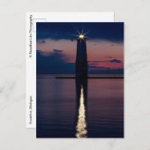 Miraculous Evening in Frankfort Light Briefkaart (Voorkant / Achterkant)