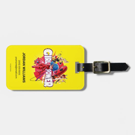 Miraculous Girl Power Bagagelabel (Voorkant horizontaal)