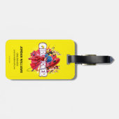 Miraculous Girl Power Bagagelabel (Achterkant horizontaal)