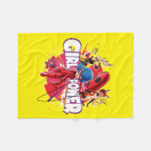 Miraculous Girl Power Fleece Deken (Voorkant (Horizontaal))