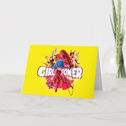 Miraculous Girl Power Kaart (Voorkant)