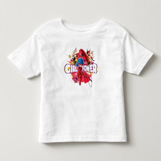Miraculous Girl Power Kinder Shirts (Voorkant)