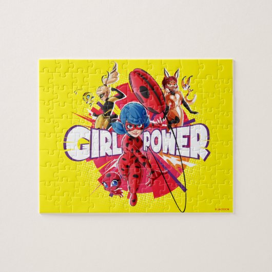 Miraculous Girl Power Legpuzzel (Horizontaal)