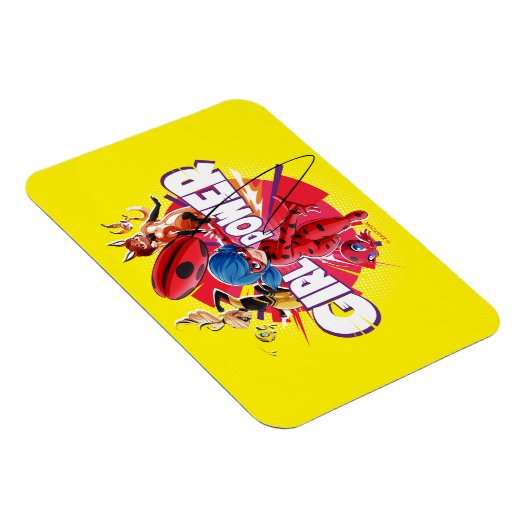 Miraculous Girl Power Magneet (Rechterzijde)