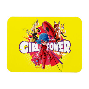 Miraculous Girl Power Magneet