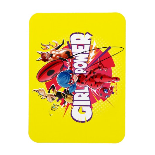 Miraculous Girl Power Magneet (Verticaal)