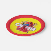 Miraculous Girl Power Papieren Bordje (Gekanteld)