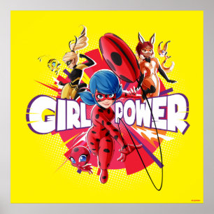 Miraculous Girl Power Poster