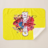 Miraculous Girl Power Sherpa Deken (Voorkant (horizontaal))