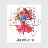 Miraculous Girl Power Sticker (Vel)