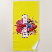 Miraculous Girl Power Strandlaken (Voorkant)