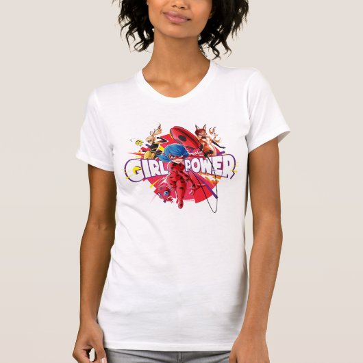Miraculous Girl Power T-shirt (Voorkant)