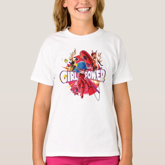 Miraculous Girl Power T-shirt (Voorkant)