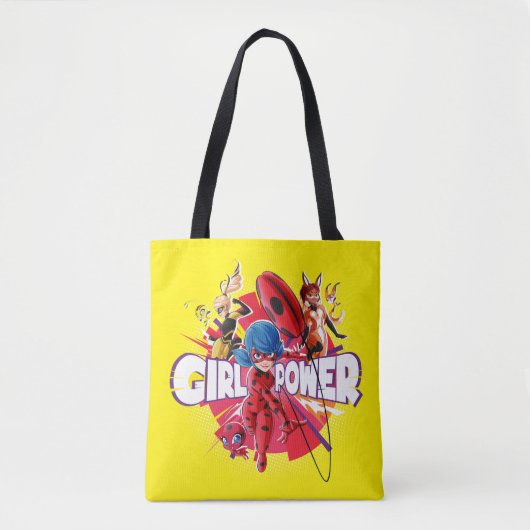 Miraculous Girl Power Tote Bag (Voorkant)