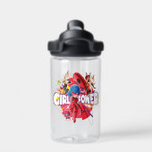 Miraculous Girl Power Waterfles (Achterkant)