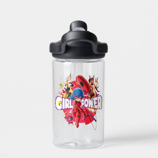 Miraculous Girl Power Waterfles (Achterkant)