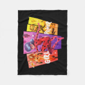 Miraculous Girls | Meiskrachtenergie Fleece Deken (Voorkant)