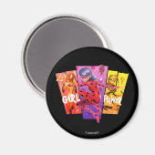 Miraculous Girls | Meiskrachtenergie Magneet (Voorkant / Achterkant)