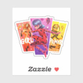 Miraculous Girls | Meiskrachtenergie Sticker (Vel)