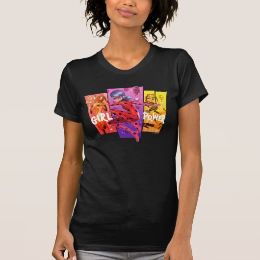 Miraculous Girls | Meiskrachtenergie T-shirt (Voorkant)