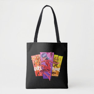 Miraculous Girls Meiskrachtenergie Tote Bag