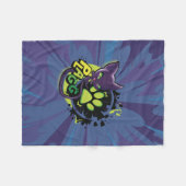 Miraculous Kwami Plagg Fleece Deken (Voorkant (Horizontaal))