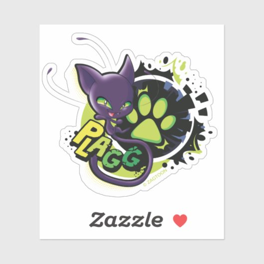 Miraculous Kwami Plagg Sticker (Vel)