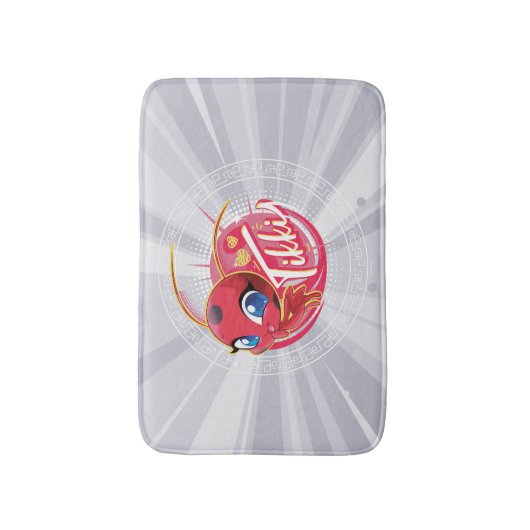 Miraculous Kwami Tikki Badmat (Voorkant Verticaal)