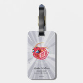 Miraculous Kwami Tikki Bagagelabel (Achterkant verticaal)