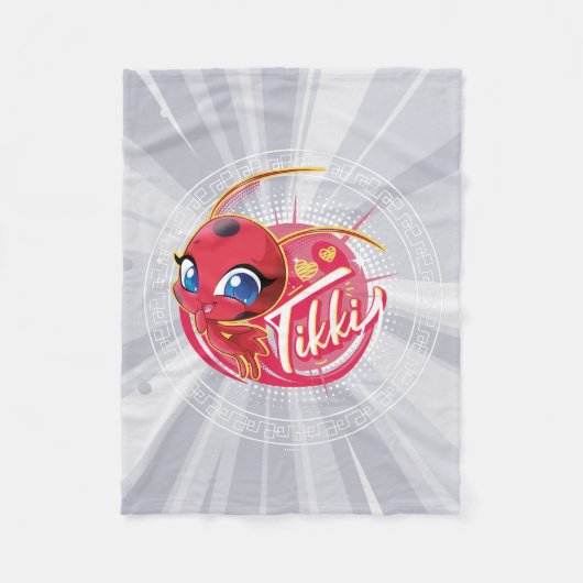 Miraculous Kwami Tikki Fleece Deken (Voorkant)