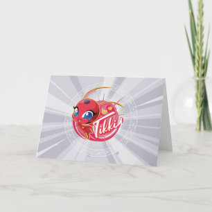 Miraculous Kwami Tikki Kaart