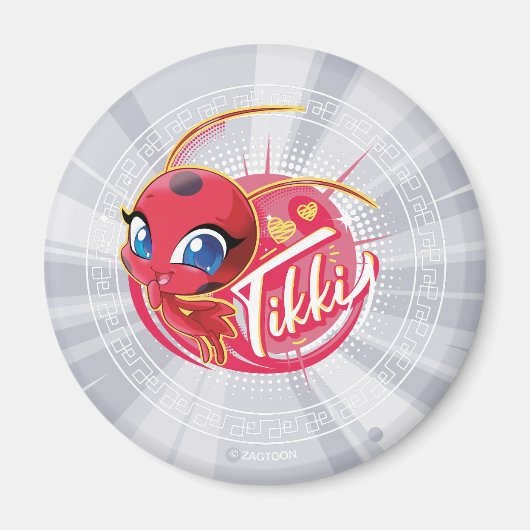 Miraculous Kwami Tikki Magneet (Voorkant)