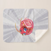 Miraculous Kwami Tikki Sherpa Deken (Voorkant (horizontaal))