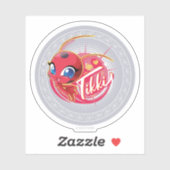 Miraculous Kwami Tikki Sticker (Vel)