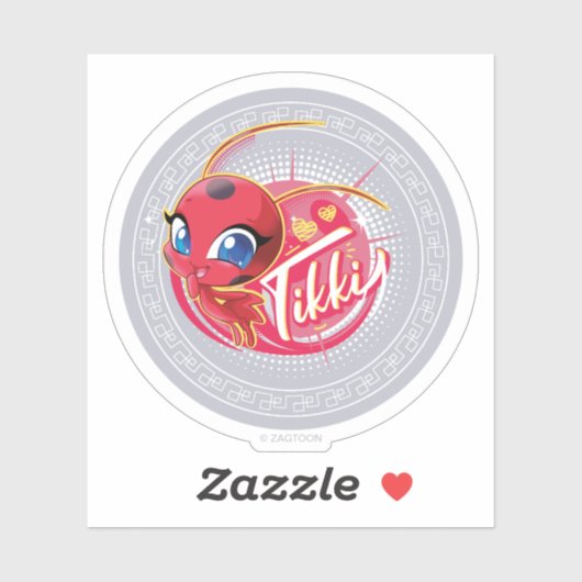 Miraculous Kwami Tikki Sticker (Vel)