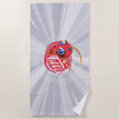 Miraculous Kwami Tikki Strandlaken (Voorkant)