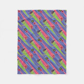 Miraculous Kwamis Tikki & Plagg Pattern Fleece Deken (Voorkant)