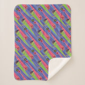 Miraculous Kwamis Tikki & Plagg Pattern Sherpa Deken (Voorkant)