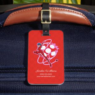 Miraculous Ladybug Badge Bagagelabel