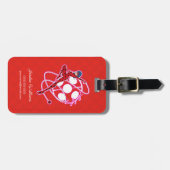 Miraculous Ladybug Badge Bagagelabel (Voorkant horizontaal)