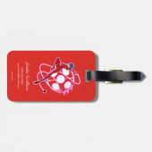 Miraculous Ladybug Badge Bagagelabel (Achterkant horizontaal)