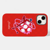 Miraculous Ladybug Badge Case-Mate iPhone Case (Achterkant (horizontaal))