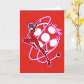 Miraculous Ladybug Badge Kaart (Gele Bloem)