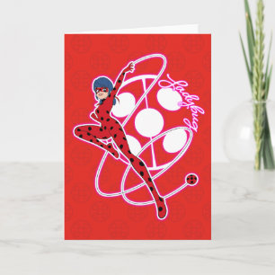 Miraculous Ladybug Badge Kaart